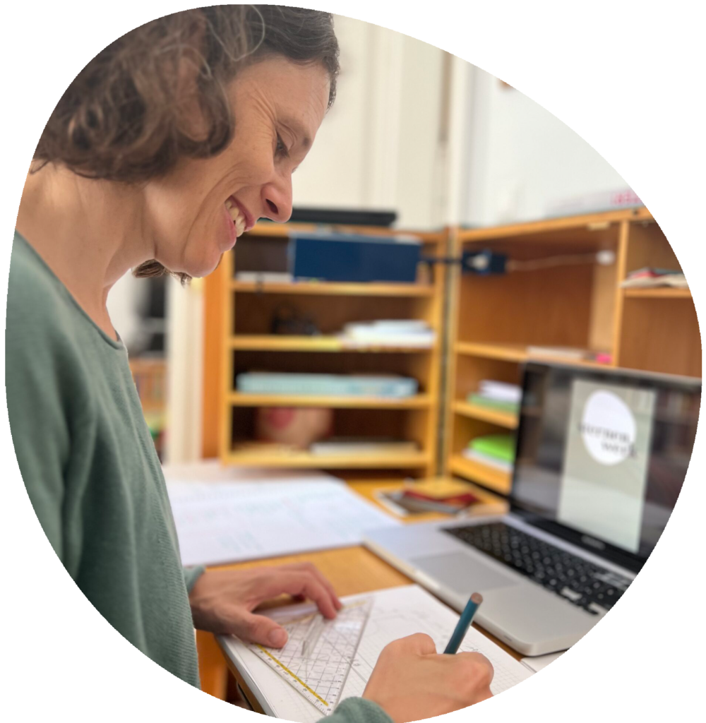 Sophia Stern beim Planen